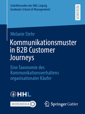 cover image of Kommunikationsmuster in B2B Customer Journeys